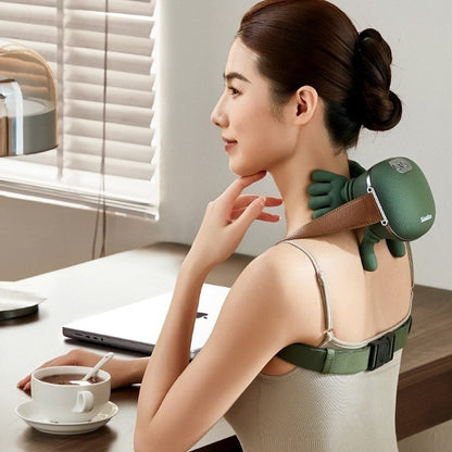 Say Goodbye to Neck Pain! N7 Master Hand Heated Shoulder Massager