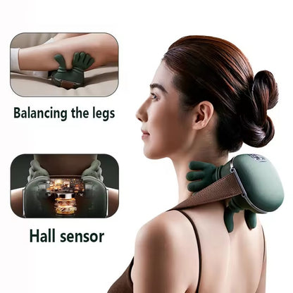 Say Goodbye to Neck Pain! N7 Master Hand Heated Shoulder Massager