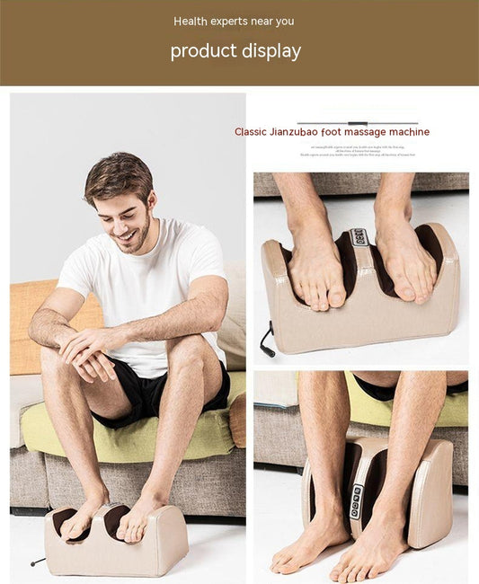 Shiatsu Electric Foot Massager with Heat – Deep Kneading & Circulation Booster