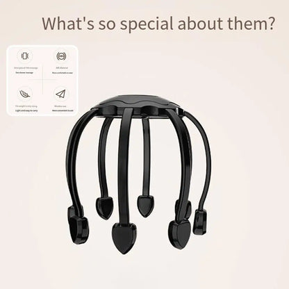 Indulge in Ultimate Relaxation: Electric Octopus Claw Head Scalp Massager