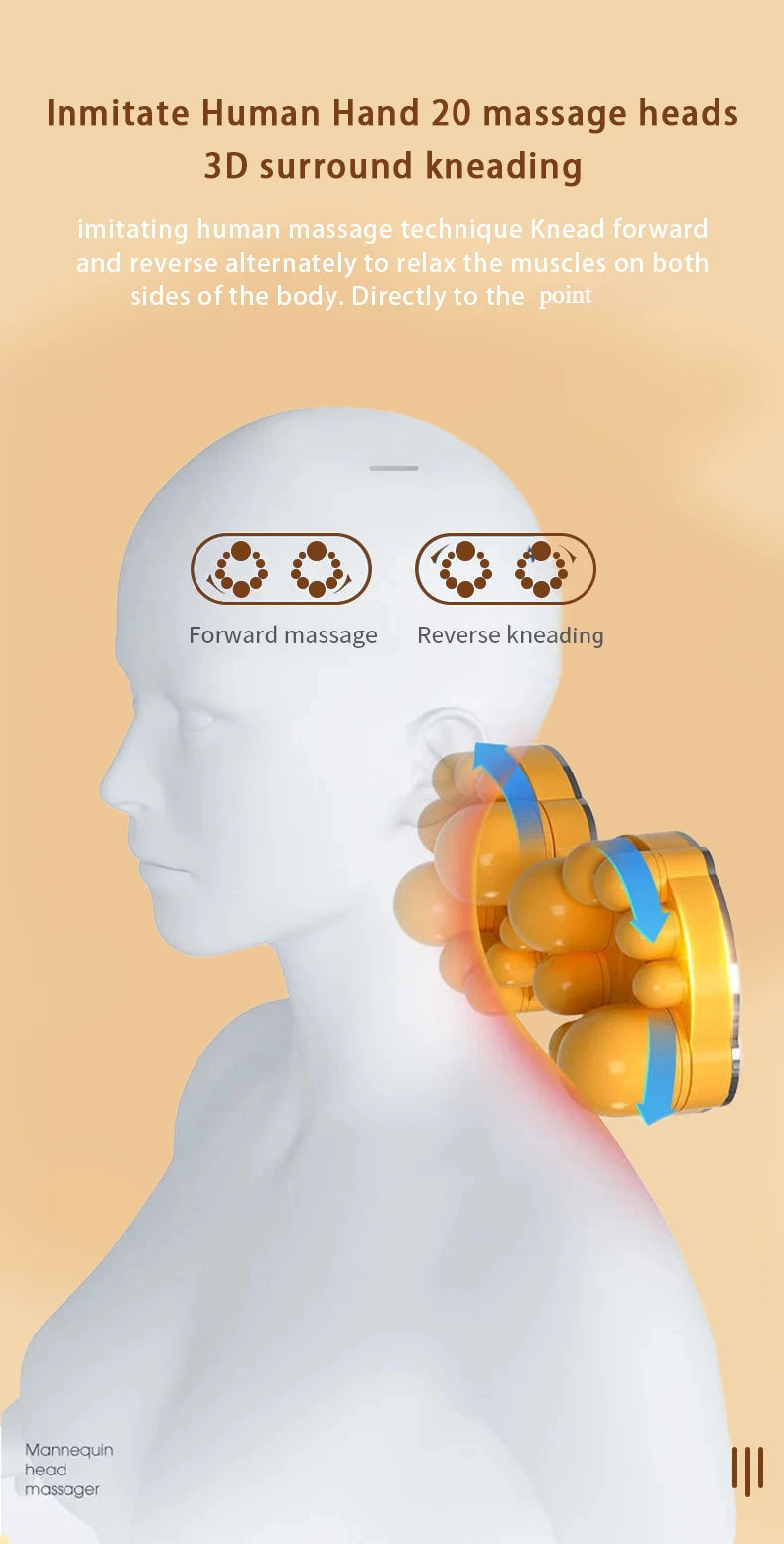 Relax Anywhere! Manufacturer Direct Electric Shiatsu Massager – Deep kneading, neck & back relief with heat and vibration. Perfect for home, office, or car!
