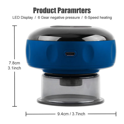 Multi-Functional Electric Cupping & Scraping Device Ultimate Pain Relief!