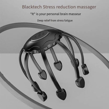 Indulge in Ultimate Relaxation: Electric Octopus Claw Head Scalp Massager
