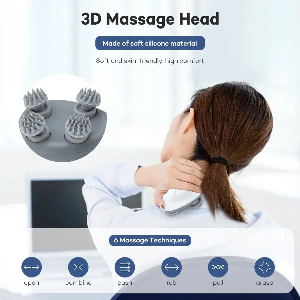 ELECTRIC HEATED SCALP MASSAGER