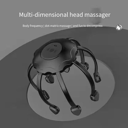 Indulge in Ultimate Relaxation: Electric Octopus Claw Head Scalp Massager