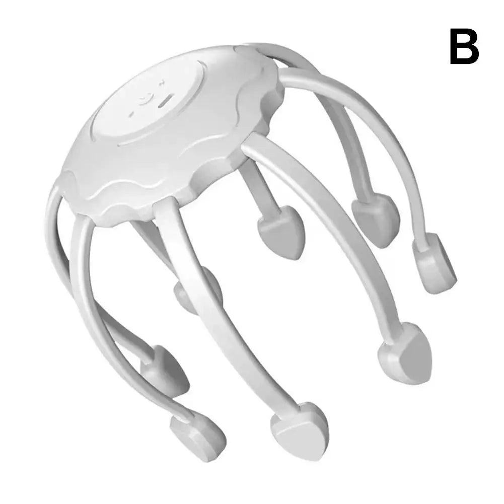Indulge in Ultimate Relaxation: Electric Octopus Claw Head Scalp Massager