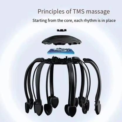 Indulge in Ultimate Relaxation: Electric Octopus Claw Head Scalp Massager