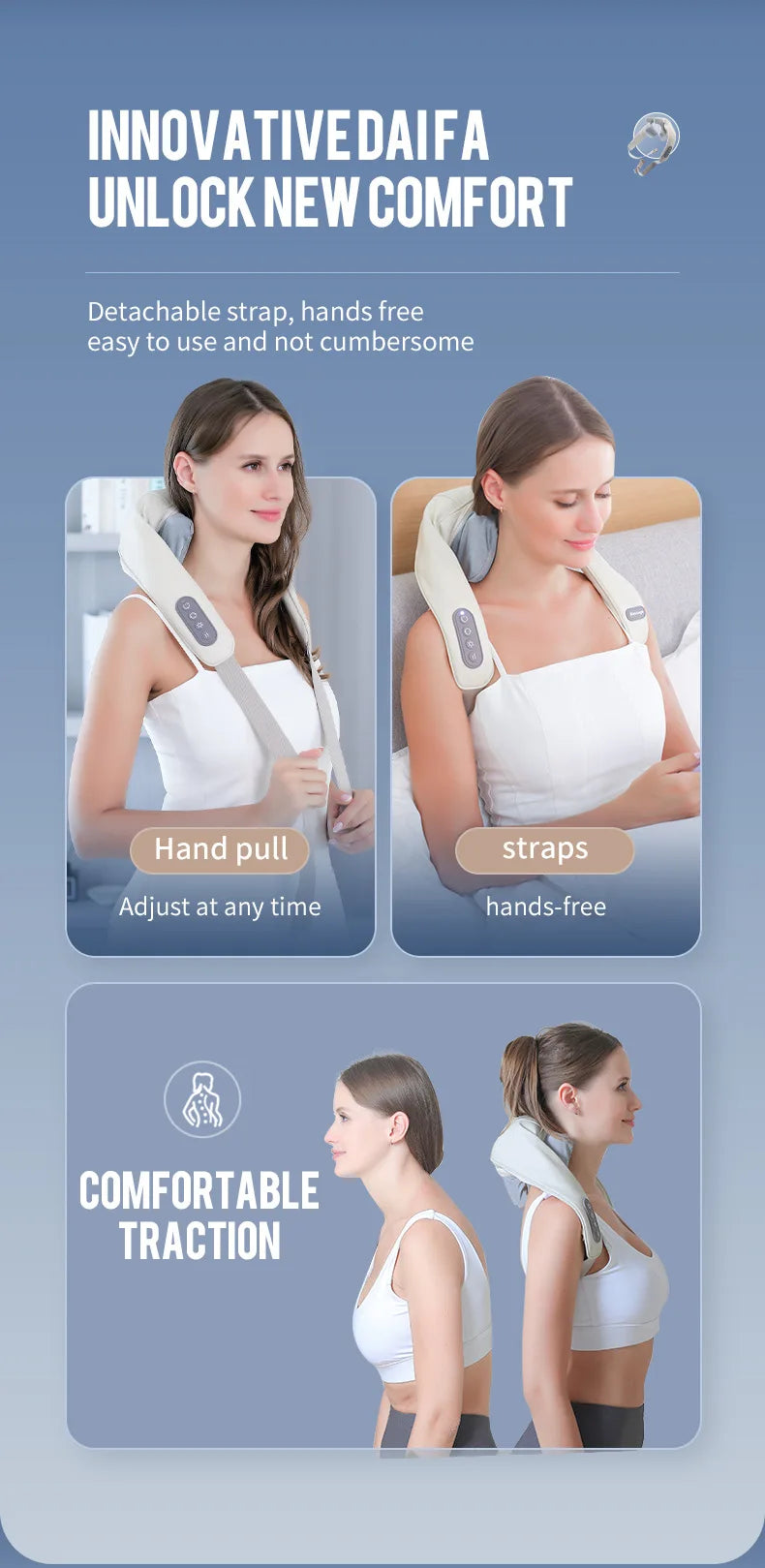 Foreverlily 26W Neck & Shoulder Massager