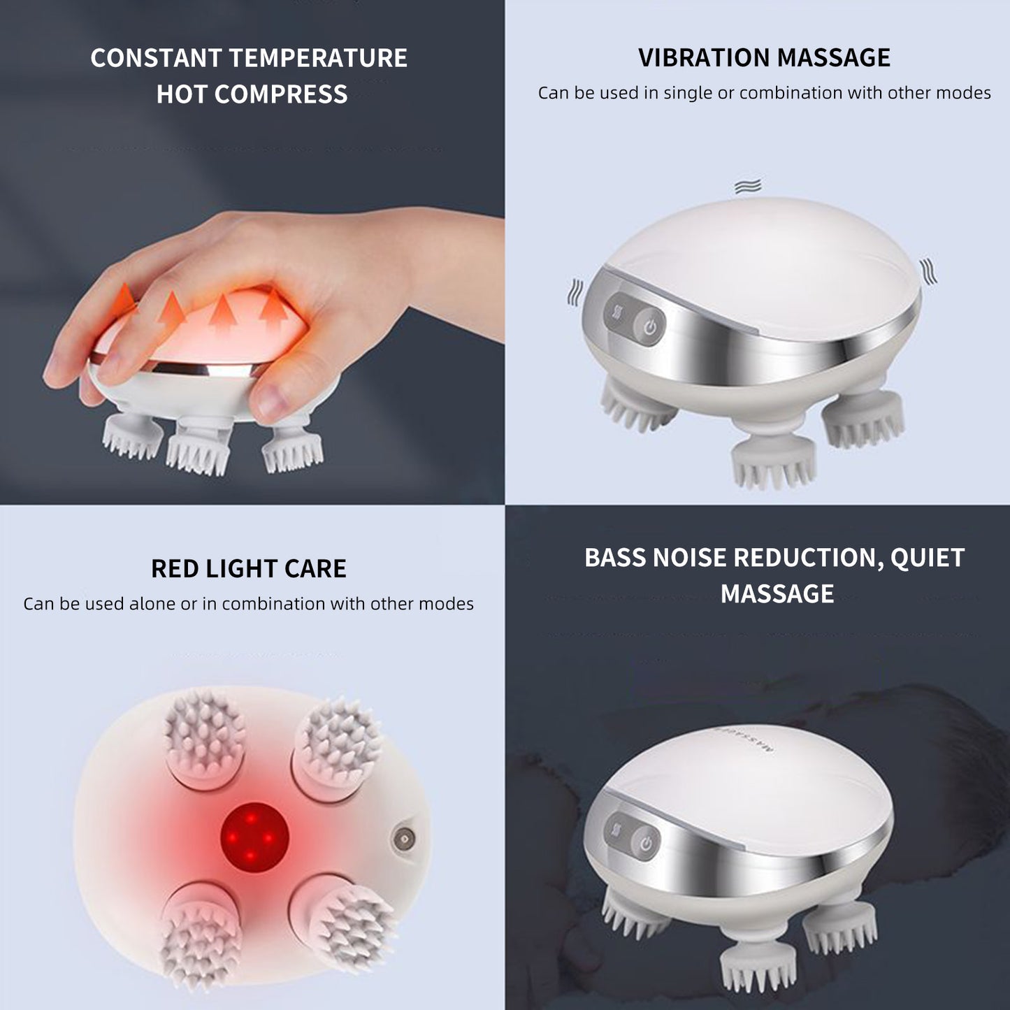 ELECTRIC HEATED SCALP MASSAGER
