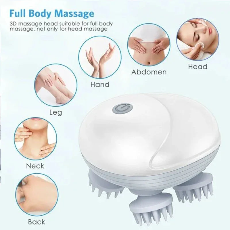 ELECTRIC HEATED SCALP MASSAGER
