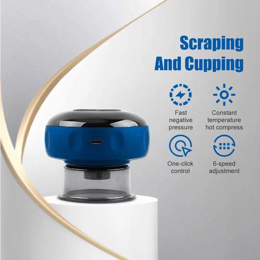 Multi-Functional Electric Cupping & Scraping Device Ultimate Pain Relief!