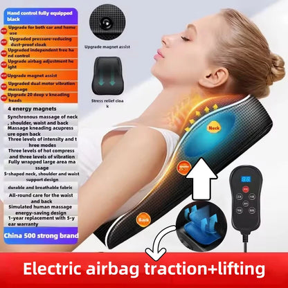 Relax Anywhere! Manufacturer Direct Electric Shiatsu Massager – Deep kneading, neck & back relief with heat and vibration. Perfect for home, office, or car!