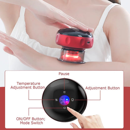 Multi-Functional Electric Cupping & Scraping Device Ultimate Pain Relief!