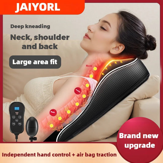Relax Anywhere! Manufacturer Direct Electric Shiatsu Massager – Deep kneading, neck & back relief with heat and vibration. Perfect for home, office, or car!