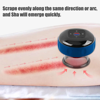 Multi-Functional Electric Cupping & Scraping Device Ultimate Pain Relief!