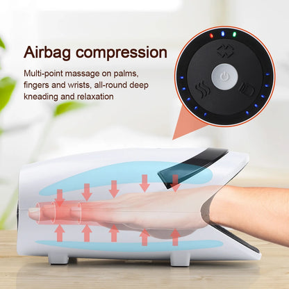 Relieve wrist pain, arthritis, and hand fatigue with our Cordless Hand Massager Machine
