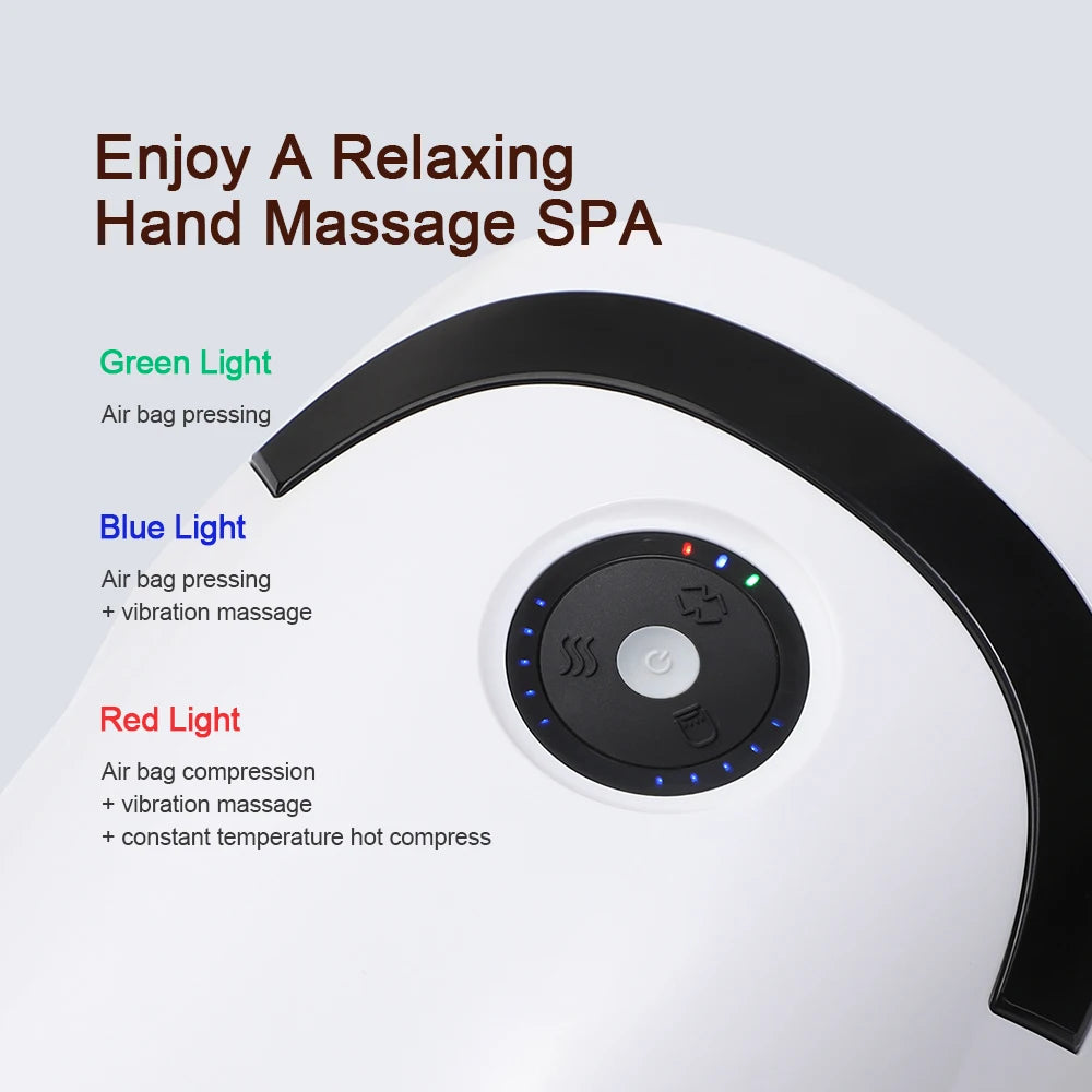 Relieve wrist pain, arthritis, and hand fatigue with our Cordless Hand Massager Machine