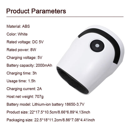Relieve wrist pain, arthritis, and hand fatigue with our Cordless Hand Massager Machine