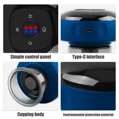 Multi-Functional Electric Cupping & Scraping Device Ultimate Pain Relief!