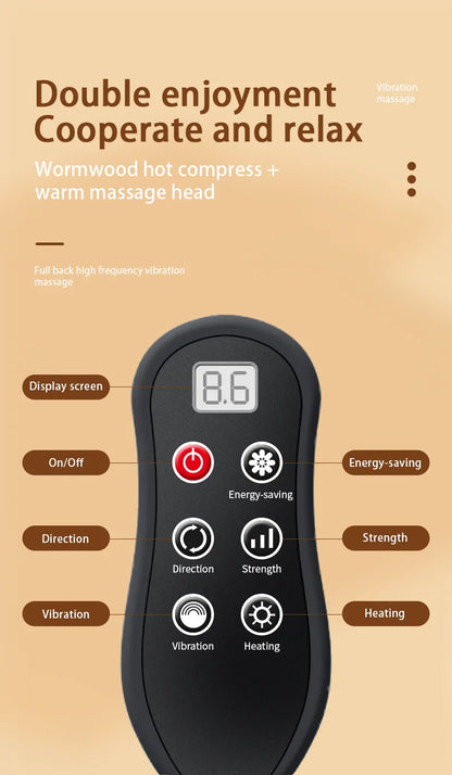 Relax Anywhere! Manufacturer Direct Electric Shiatsu Massager – Deep kneading, neck & back relief with heat and vibration. Perfect for home, office, or car!