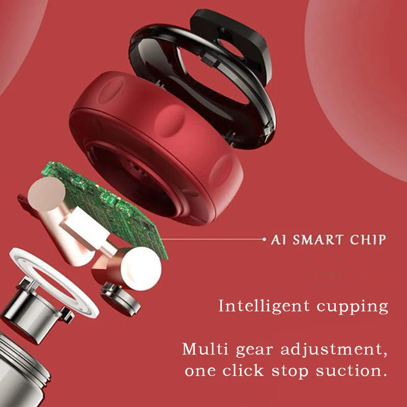 Multi-Functional Electric Cupping & Scraping Device Ultimate Pain Relief!