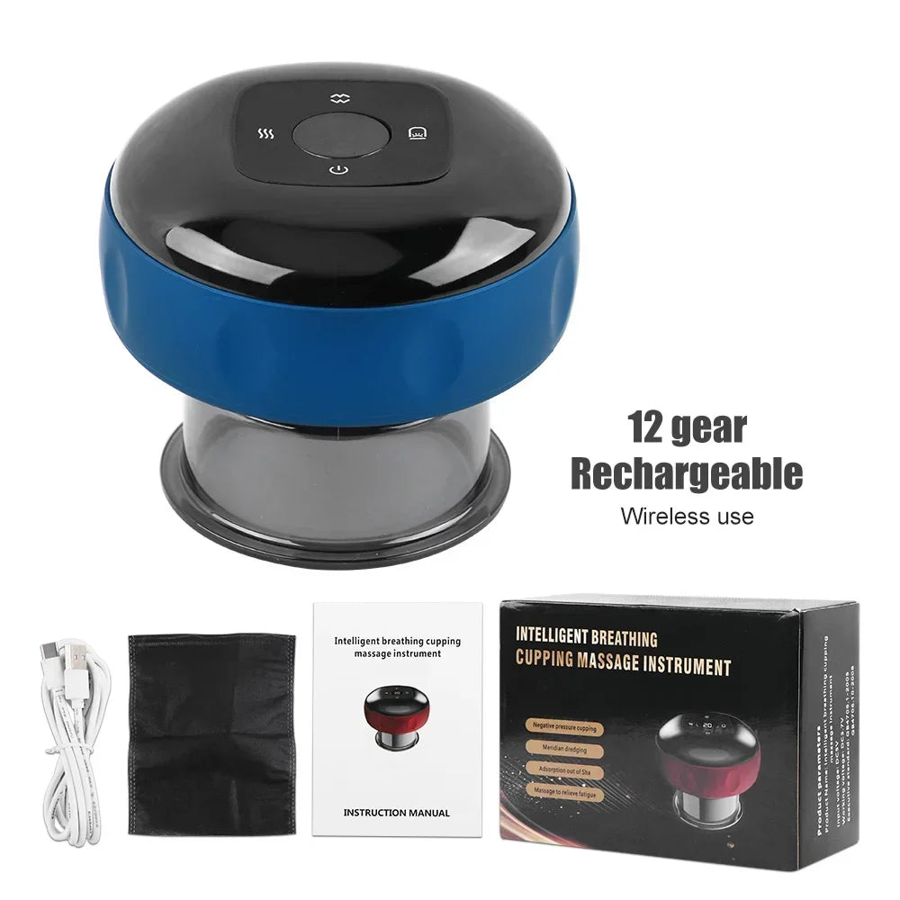 Multi-Functional Electric Cupping & Scraping Device Ultimate Pain Relief!