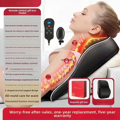 Relax Anywhere! Manufacturer Direct Electric Shiatsu Massager – Deep kneading, neck & back relief with heat and vibration. Perfect for home, office, or car!