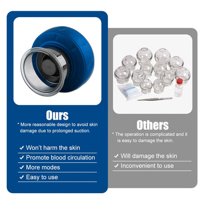 Multi-Functional Electric Cupping & Scraping Device Ultimate Pain Relief!