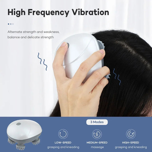 ELECTRIC HEATED SCALP MASSAGER