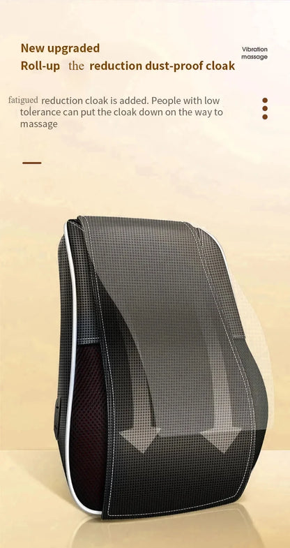 Relax Anywhere! Manufacturer Direct Electric Shiatsu Massager – Deep kneading, neck & back relief with heat and vibration. Perfect for home, office, or car!