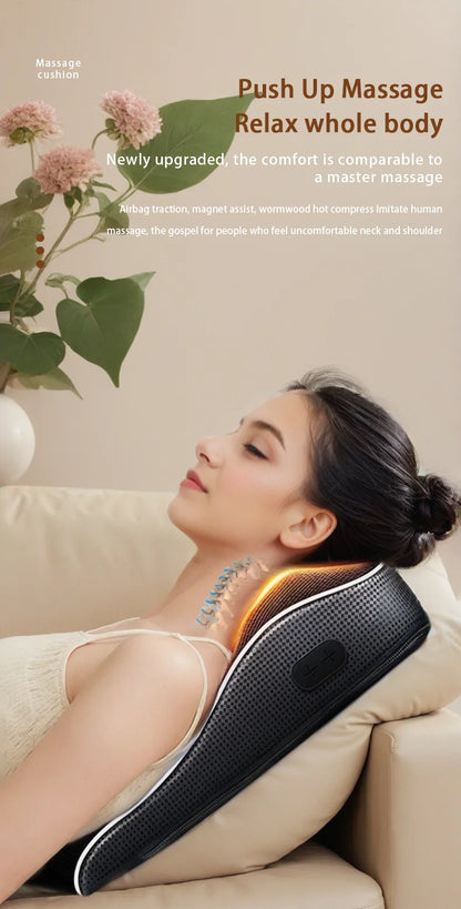 Relax Anywhere! Manufacturer Direct Electric Shiatsu Massager – Deep kneading, neck & back relief with heat and vibration. Perfect for home, office, or car!