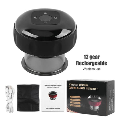 Multi-Functional Electric Cupping & Scraping Device Ultimate Pain Relief!