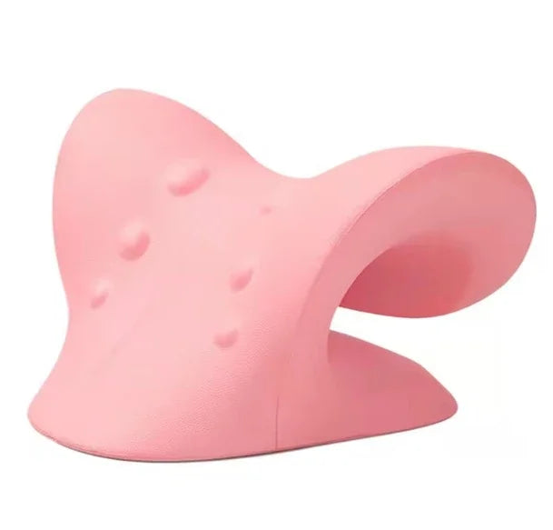 Neck & Shoulder Stretcher Massage Pillow – Instant Pain Relief!