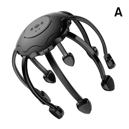 Indulge in Ultimate Relaxation: Electric Octopus Claw Head Scalp Massager