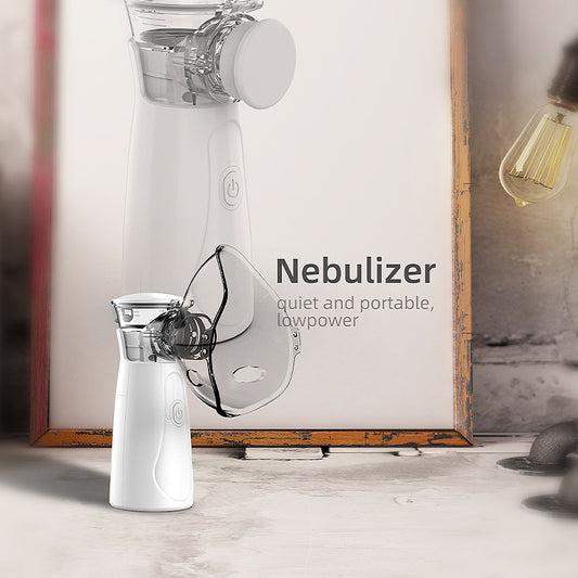 Portable Silent Nebulizer - Handheld Asthma Atomizer for Kids & Adults