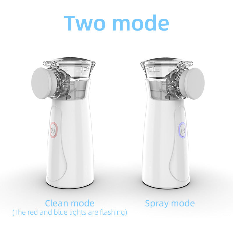 Portable Silent Nebulizer - Handheld Asthma Atomizer for Kids & Adults