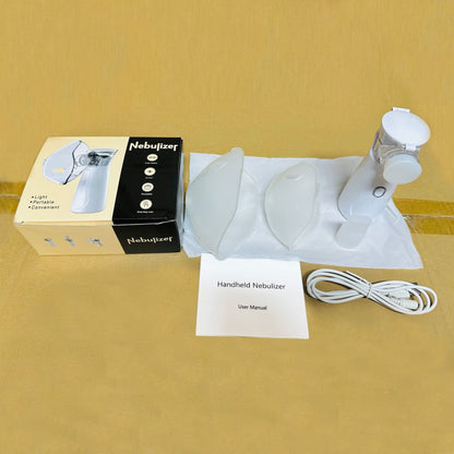 Portable Silent Nebulizer - Handheld Asthma Atomizer for Kids & Adults