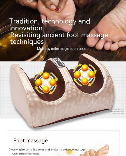 Shiatsu Electric Foot Massager with Heat – Deep Kneading & Circulation Booster