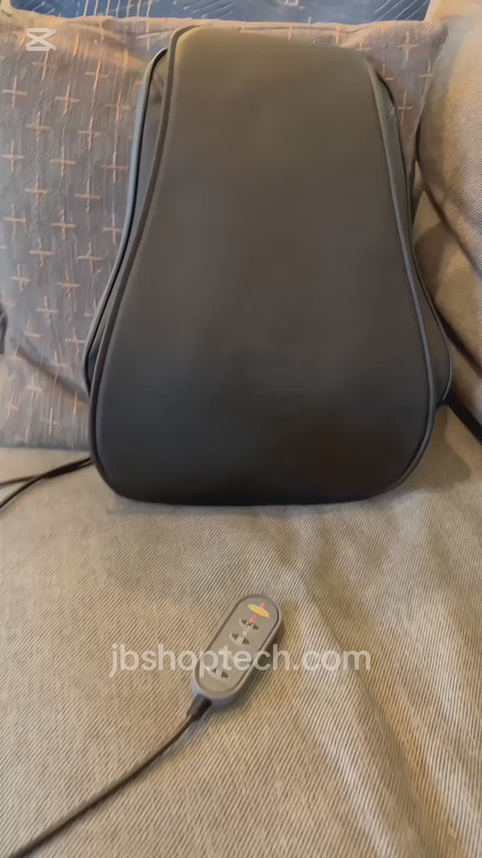 Relax Anywhere! Manufacturer Direct Electric Shiatsu Massager – Deep kneading, neck & back relief with heat and vibration. Perfect for home, office, or car!